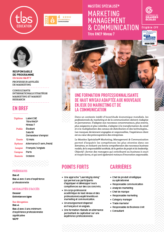 tbs education fiche ms m2c