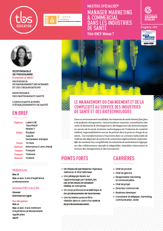 tbs education fiche ms mcis