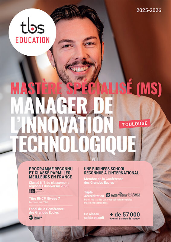 tbs plaquette ms manager de innovation technologique 2025 2026