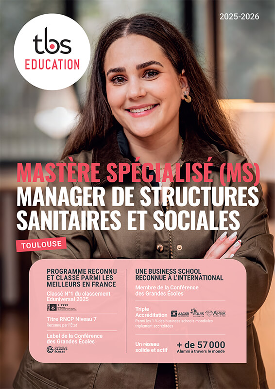 tbs plaquette ms manager de structures sanitaires et sociales 2025 2026