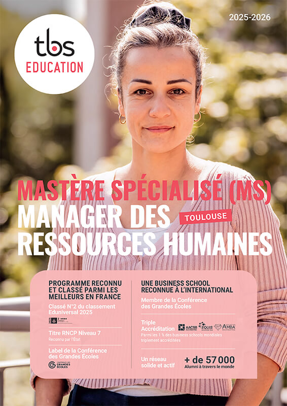 tbs plaquette ms manager des ressources humaines 2025 2026