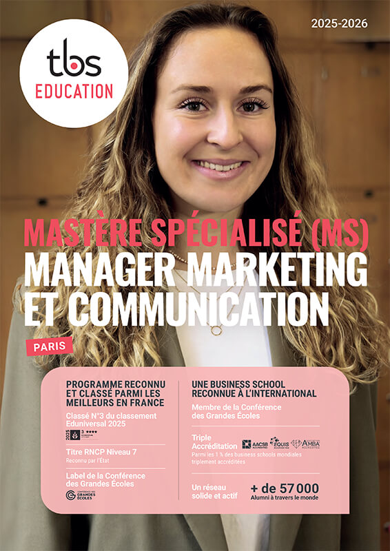 tbs plaquette ms manager marketing et communication 2025 2026