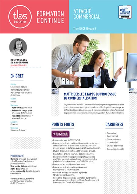 tbs education fiche attache commercial