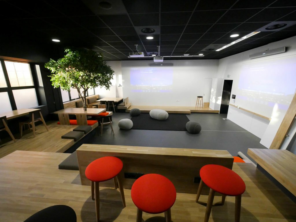 Photographie du Learning Lab The Kube de TBS