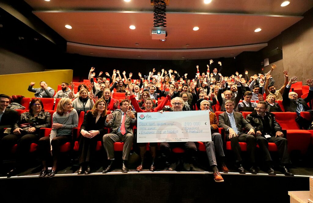 Fondation TBS Alumni, remise de bourses
