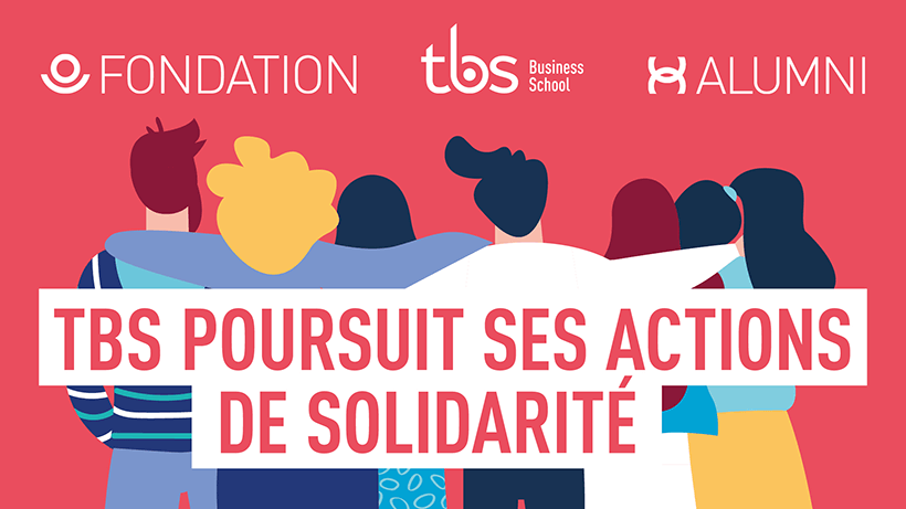 Pour aider ses étudiants, TBS a mis en place un fonds de solidarité exceptionnel dès la première semaine de confinement. Près de 40 000 € ont déjà été débloqués…