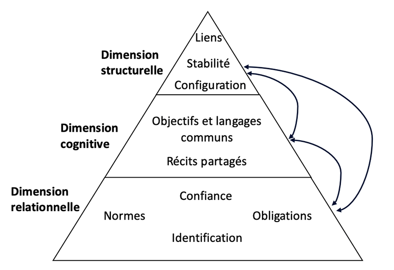 Figure 1 : La perspective du capital social de l'écosystème entrepreneurial