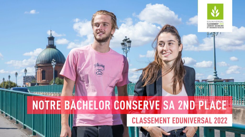 Le Bachelor TBS à la seconde place du classement Eduniversal 2022