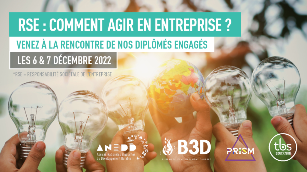 ANEDD 2022 - RSE : Comment agir en entreprise