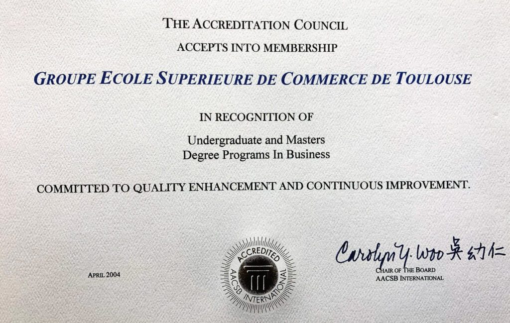 tbs 2001 accreditation