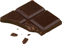 carre chocolat croque light