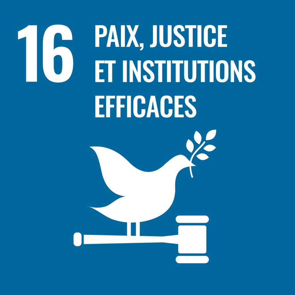 objectifs developpement durable odd goal 16