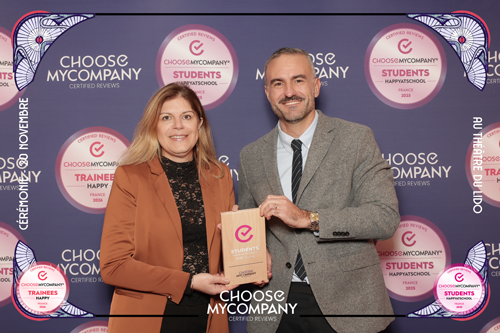 photo miguel et patricia happy at school 2025