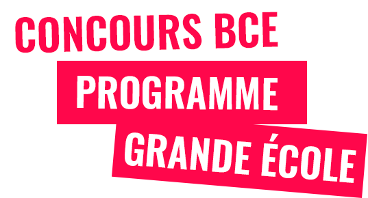 concours bce pge
