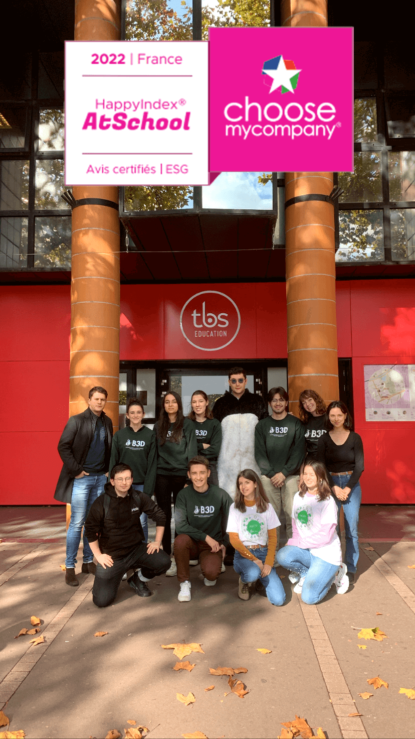 TBS Education, à la 4ème place des business schools françaises en termes de RSE